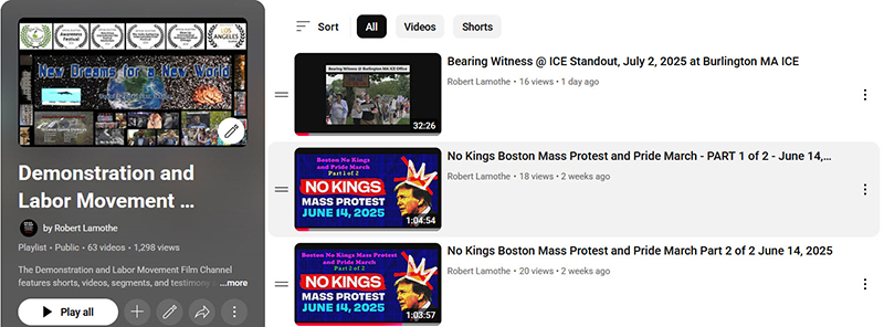 Link Image for Demonstrations Channel