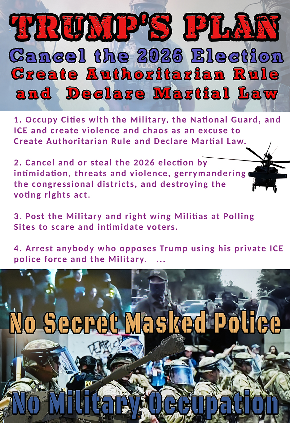 Trump's Plan - Cancel 2026 Election